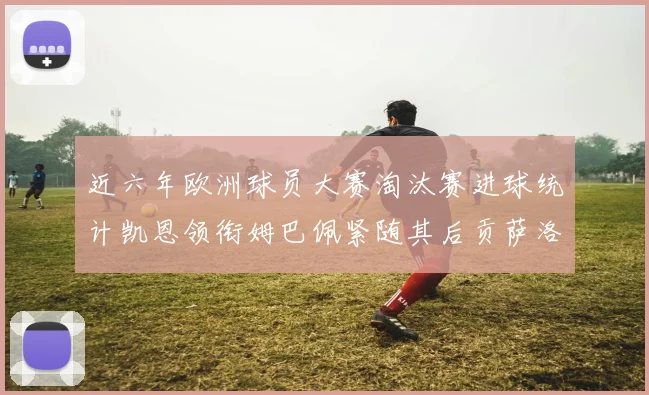 近六年欧洲球员大赛淘汰赛进球统计凯恩领衔姆巴佩紧随其后贡萨洛表现不俗