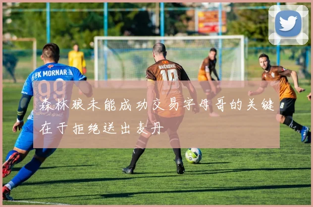 森林狼未能成功交易字母哥的关键在于拒绝送出麦丹